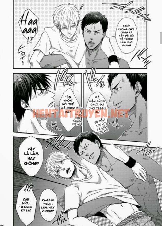 Xem ảnh [18+] Kuroko No Basuke Dj – Vanilla Shake - Chap 1 - img_005_1693075115 - HentaiTruyen.net