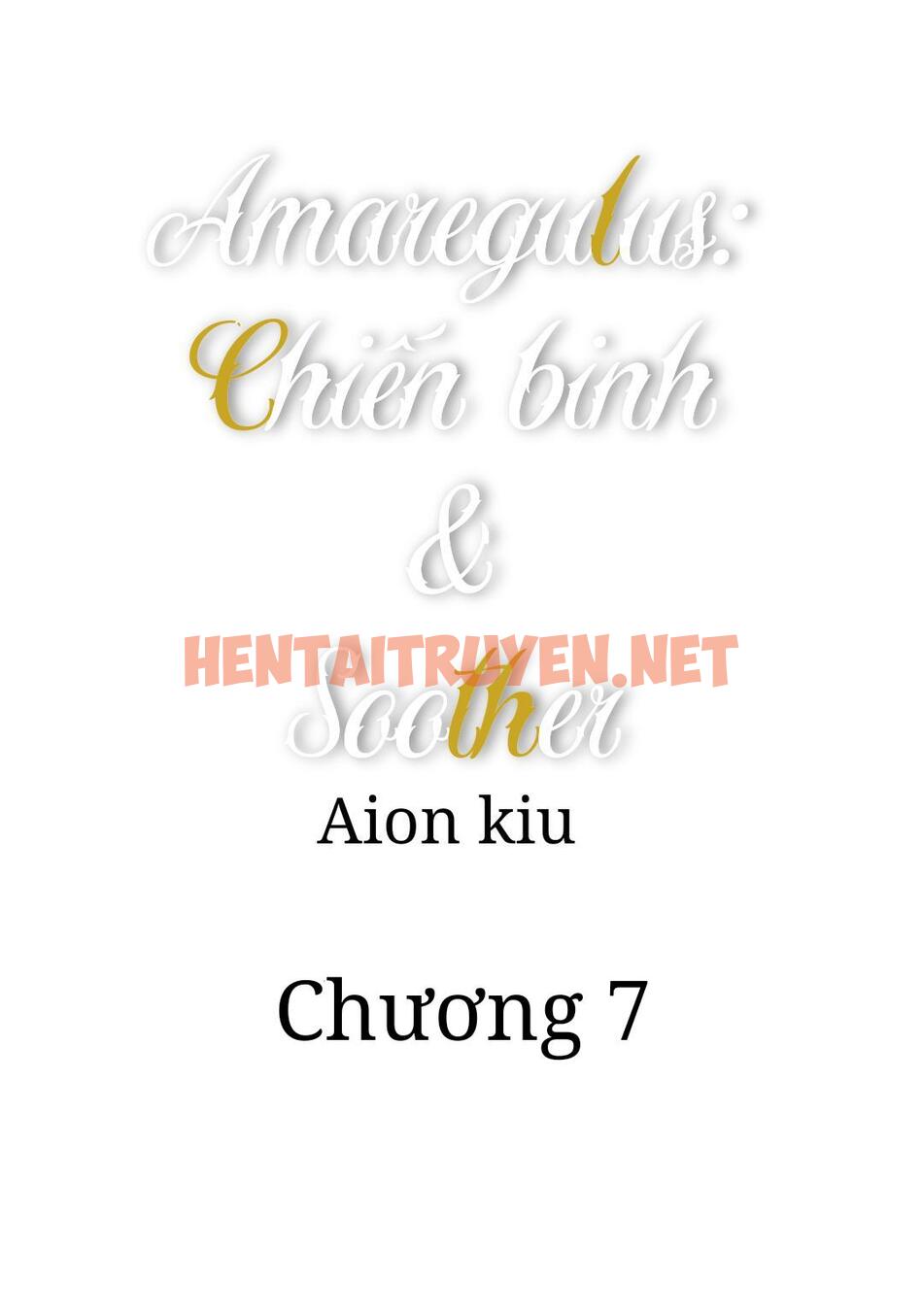 Xem ảnh Amaregulus: Chiến Binh And Soother - Chap 7 - img_001_1698673905 - TruyenVN.APP