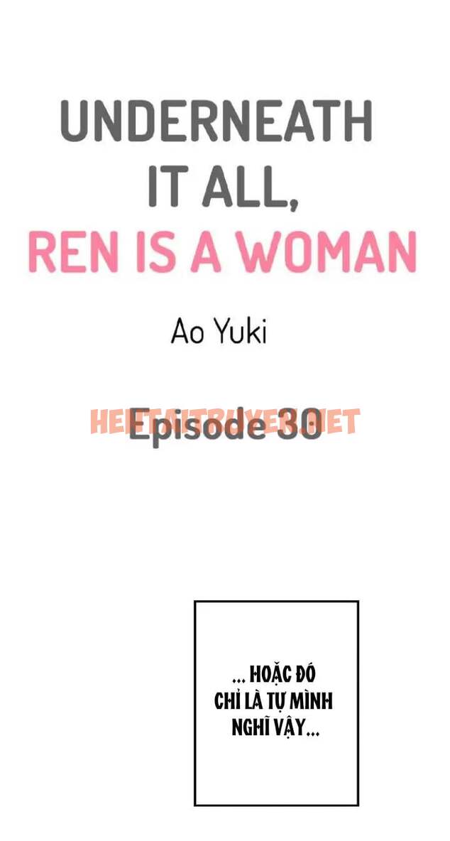 Xem ảnh Ẩn Sâu Bên Trong, Ren Là Một Người Phụ Nữ.(Ren-Kun Wa Muitara Onna No Ko) - Chap 30 - img_002_1672154272 - HentaiTruyen.net
