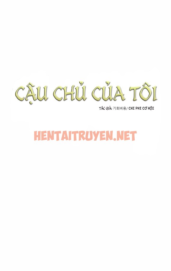 Xem ảnh Cậu Chủ Của Tôi - Chap 6 - img_005_1628958318 - HentaiTruyenVN.net