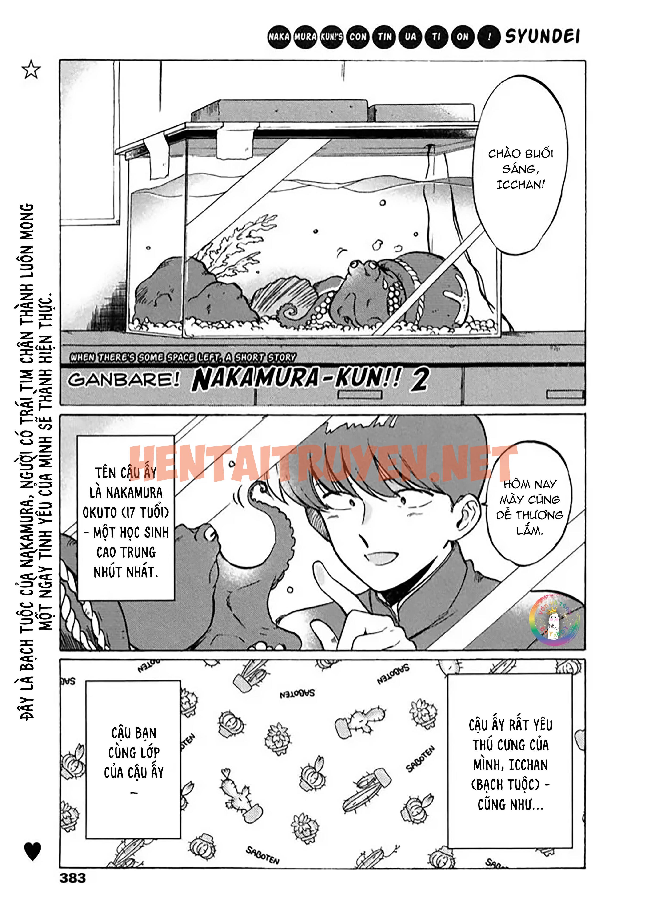 Xem ảnh Cố Lên Nào, Nakamura!! - Chap 2 - img_003_1692293490 - HentaiTruyen.net