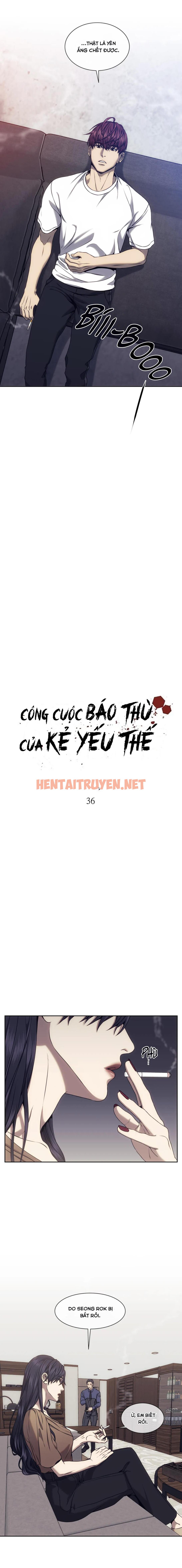 Xem ảnh Công Cuộc Báo Thù Của Kẻ Yếu Thế - Chap 36 - img_006_1673270131 - TruyenVN.APP