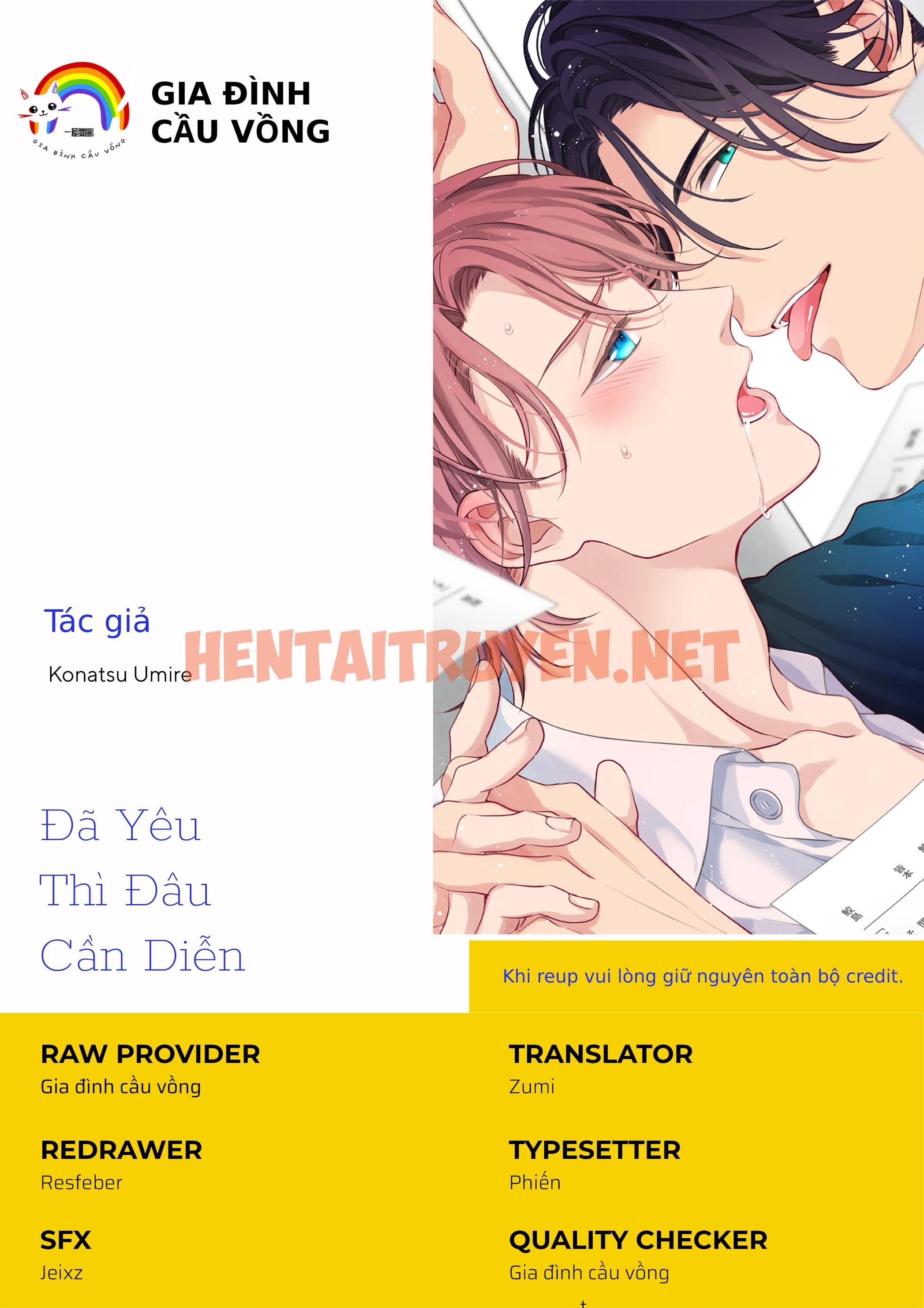 Xem ảnh Đã Yêu Thì Đâu Cần Diễn - Chap 2 - img_002_1667725637 - HentaiTruyen.net