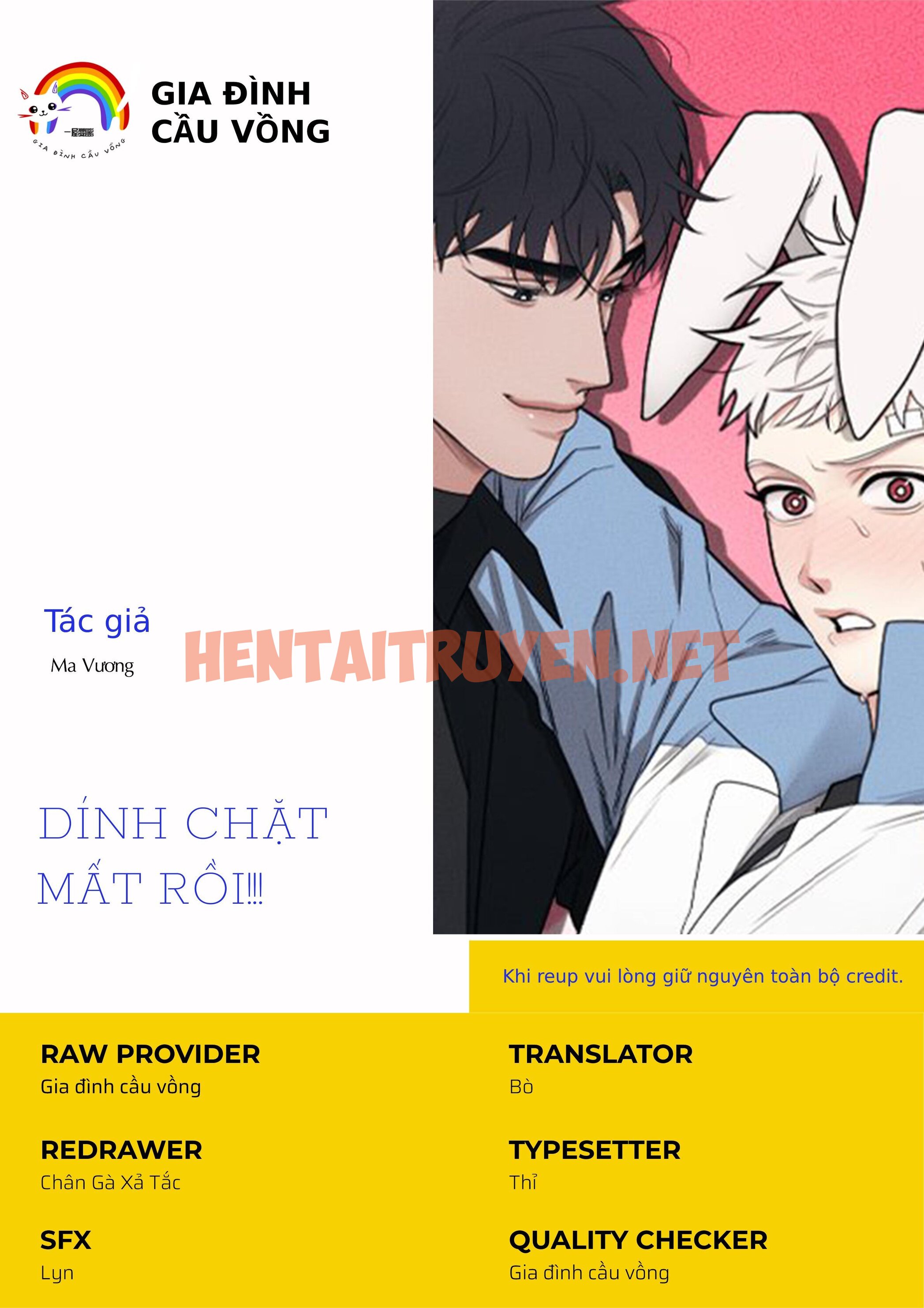 Xem ảnh Dính Chặt Mất Rồi!!! - Chap 8 - img_001_1698667942 - HentaiTruyenVN.net