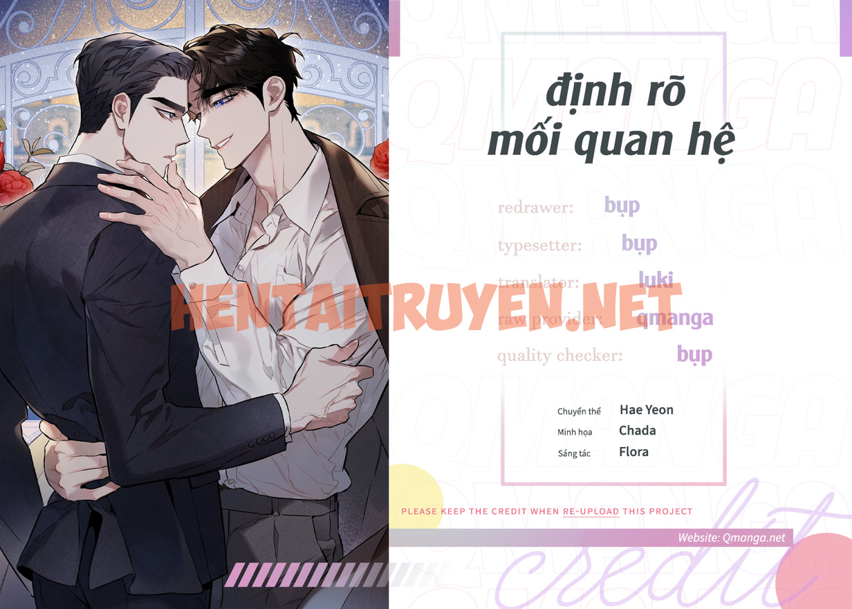 Xem ảnh Định Rõ Mối Quan Hệ - Chap 1 - img_001_1627252752 - HentaiTruyenVN.net