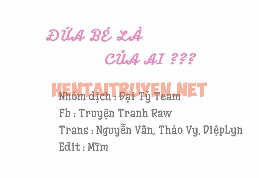 Xem ảnh Đứa Bé Là Của Ai ???? - Chap 25 - img_001_1630560799 - HentaiTruyen.net