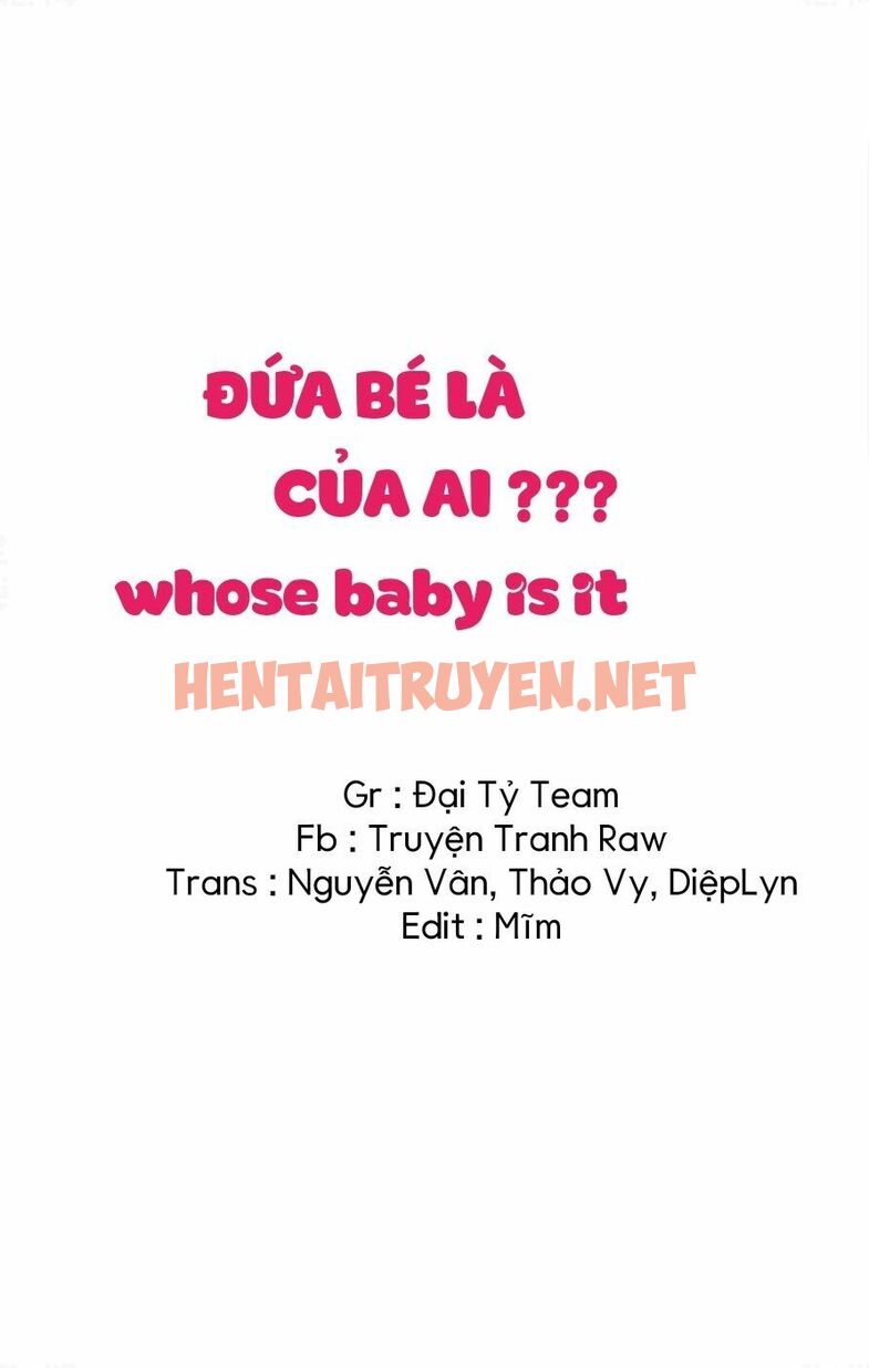 Xem ảnh Đứa Bé Là Của Ai ???? - Chap 32 - img_001_1630560241 - HentaiTruyenVN.net