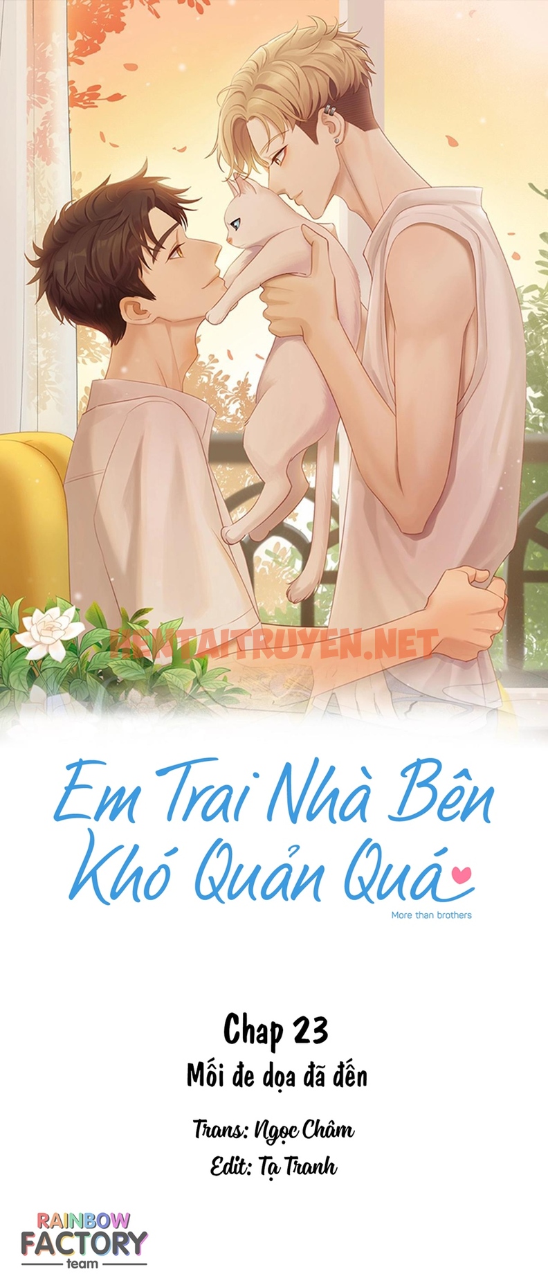 Xem ảnh Em Trai Nhà Bên Khó Quản Quá - Chap 23 - img_002_1650474575 - HentaiTruyenVN.net