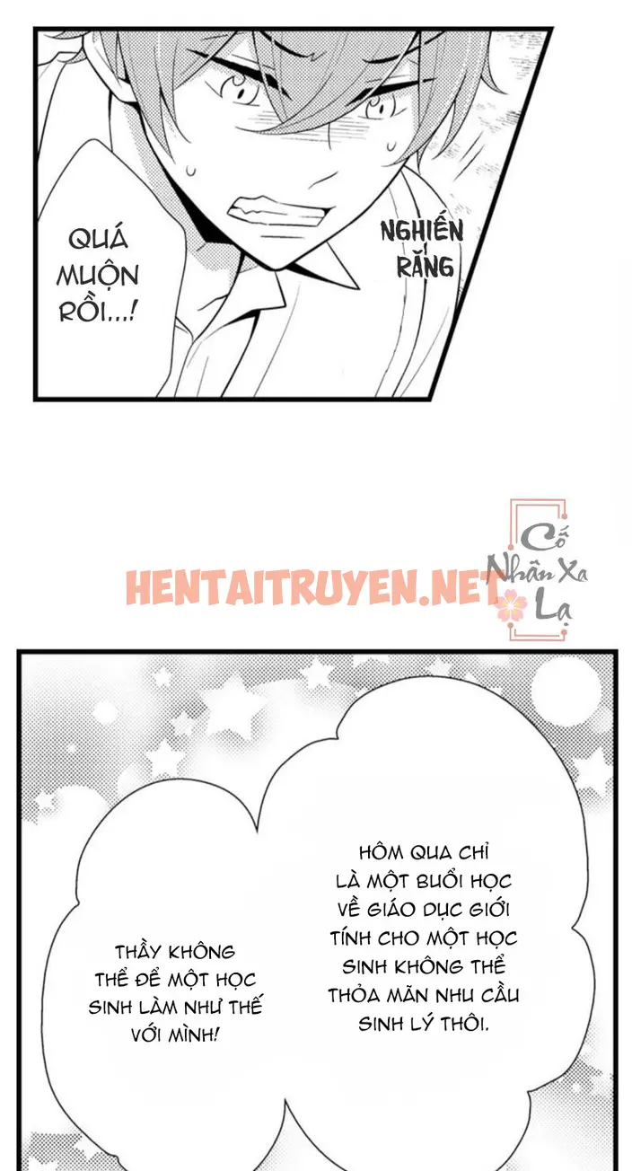 Xem ảnh Em Và Thầy Không Thể Đâu! - Chap 4 - img_008_1649950712 - HentaiTruyen.net