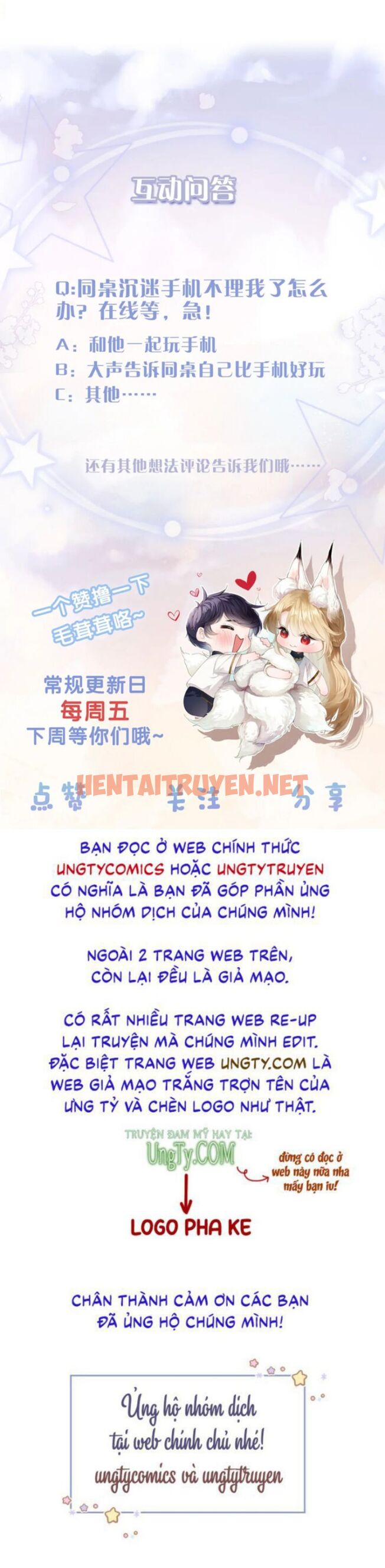 Xem ảnh Giáo Bá Cửu Vĩ Hồ Theo Dõi Ta Lúc Sau - Chap 27 - img_033_1664020993 - HentaiTruyenVN.net