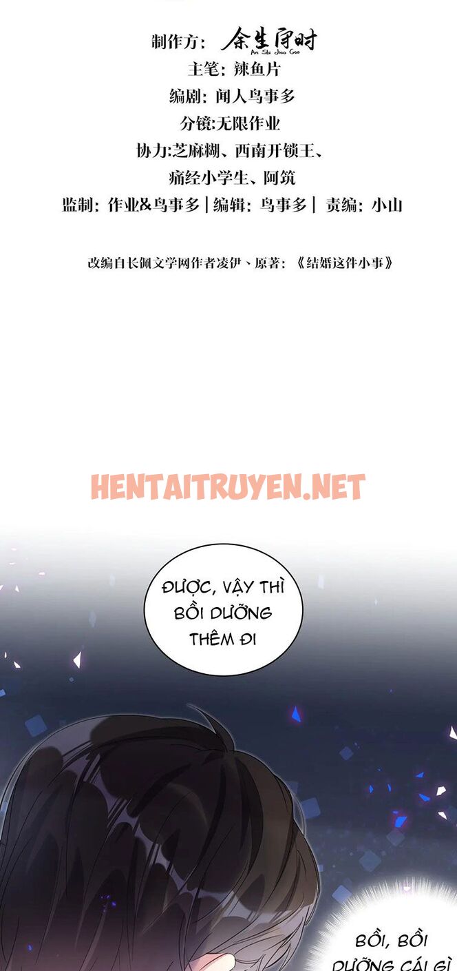 Xem ảnh Kết Hôn Chuyện Nhỏ Này - Chap 7 - img_002_1672313079 - TruyenVN.APP