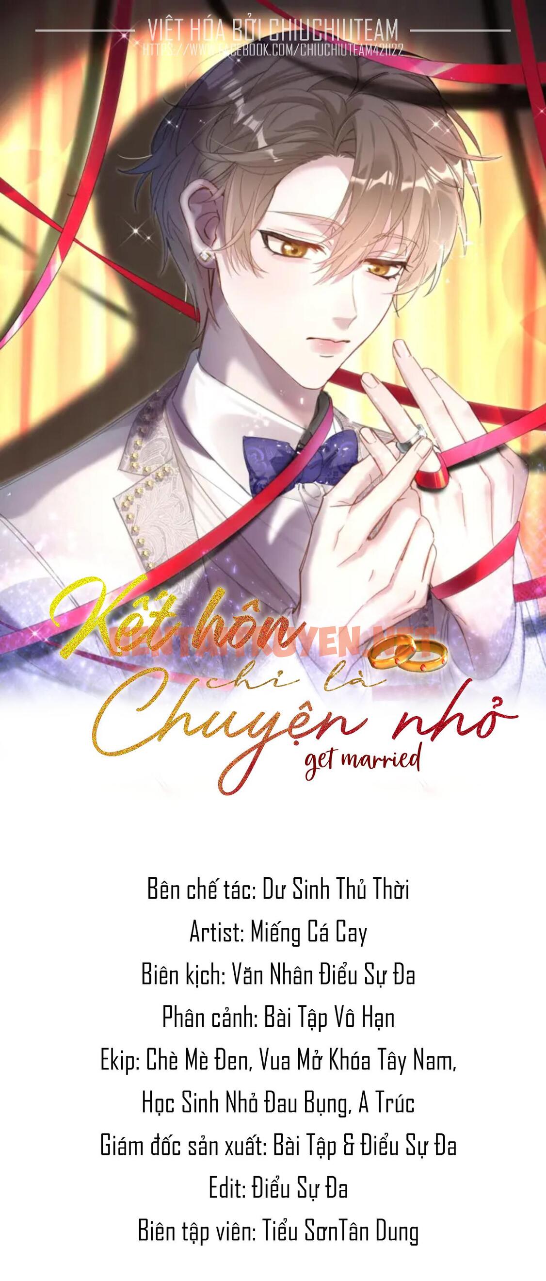 Xem ảnh Kết Hôn Là Chuyện Nhỏ - Chap 10 - img_002_1678029554 - TruyenVN.APP