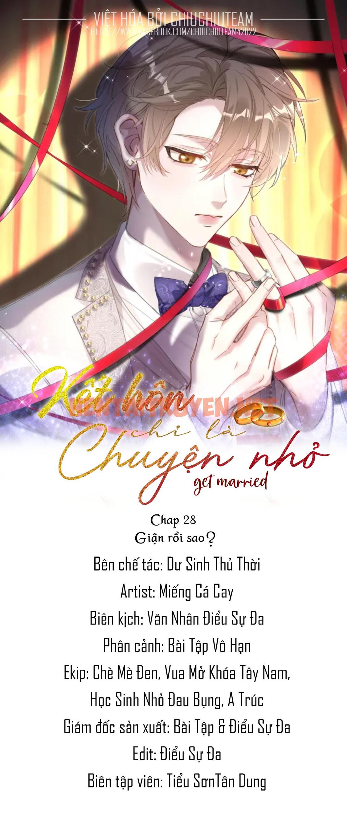 Xem ảnh Kết Hôn Là Chuyện Nhỏ - Chap 28 - img_002_1684111013 - HentaiTruyen.net