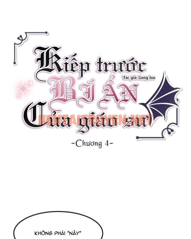 Xem ảnh Kiếp Trước Bí Ẩn Của Giáo Sư - Chap 4 - img_003_1645284505 - HentaiTruyenVN.net