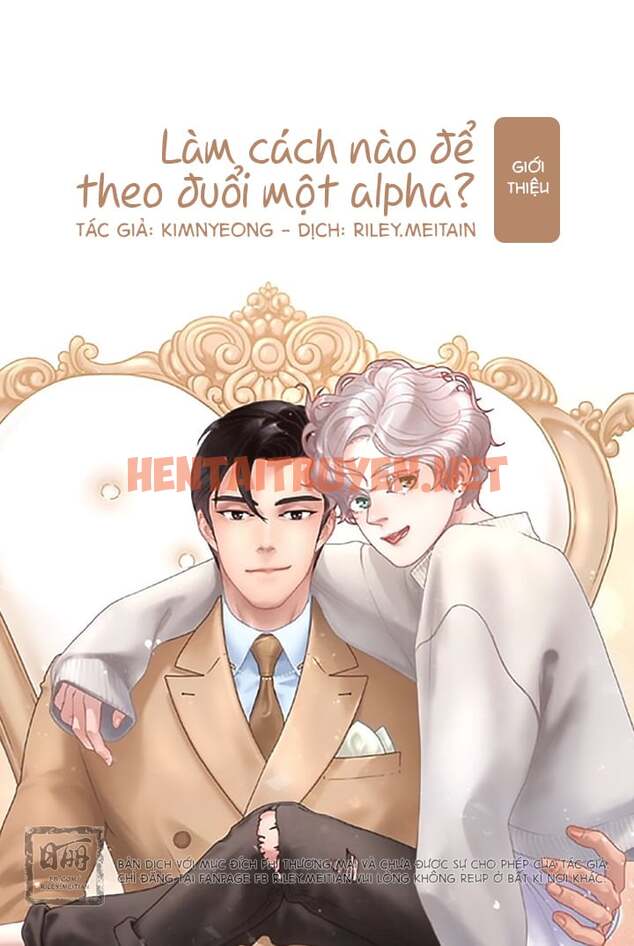 Xem ảnh Làm Cách Nào Để Theo Đuổi Một Alpha? - Chap 0 - img_001_1637592799 - HentaiTruyenVN.net