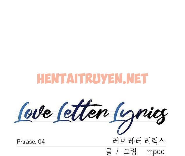 Xem ảnh Love Letter Lyrics - Chap 4 - img_025_1682852756 - HentaiTruyen.net