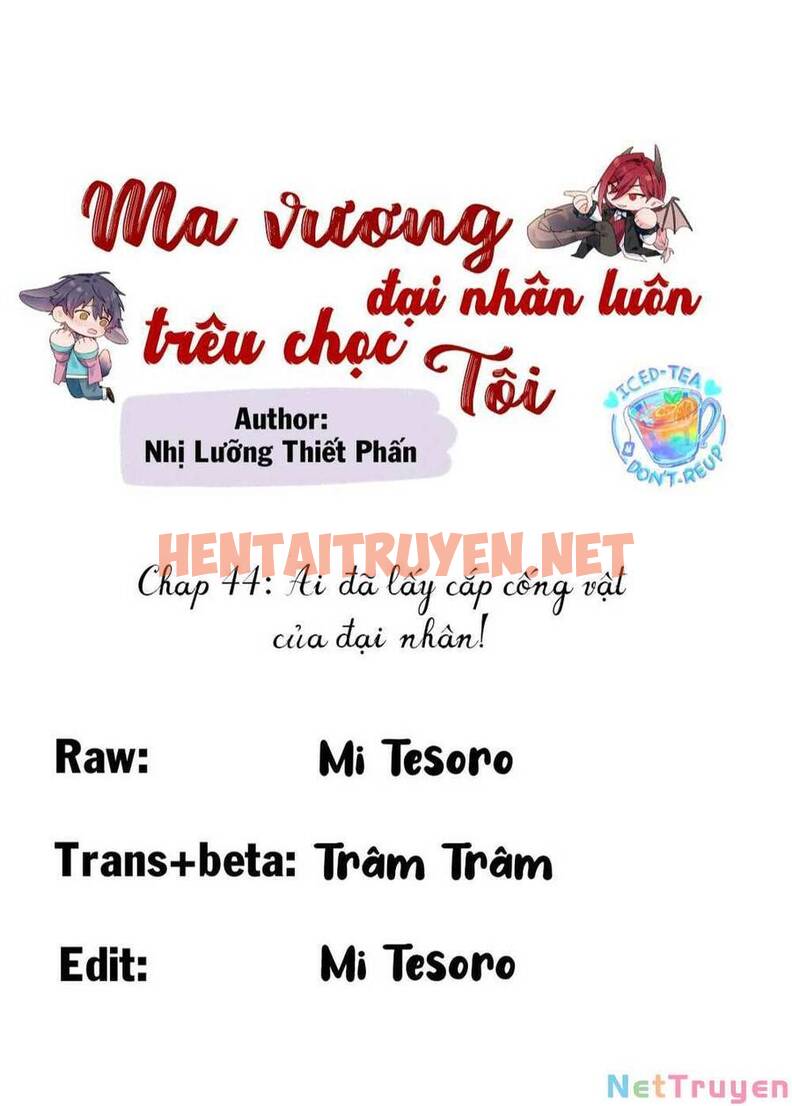 Xem ảnh Ma Vương Đại Nhân Luôn Trêu Chọc Tôi - Chap 44 - img_002_1668943881 - TruyenVN.APP