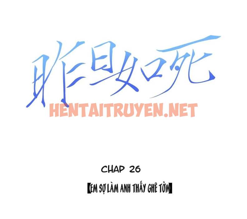 Xem ảnh Ngày Hôm Qua Tựa Như Đã Chết Rồi - Chap 26 - img_004_1642161903 - HentaiTruyenVN.net