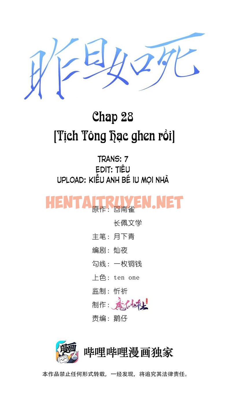 Xem ảnh Ngày Hôm Qua Tựa Như Đã Chết Rồi - Chap 28 - img_004_1642670356 - HentaiTruyenVN.net