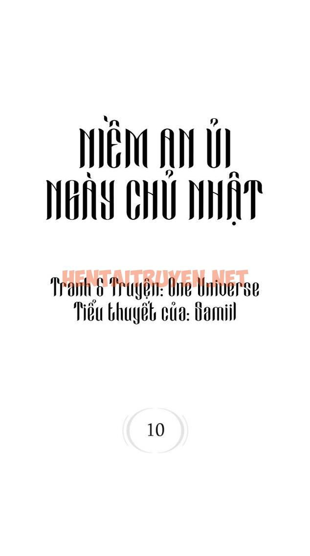 Xem ảnh Niềm An Ủi Ngày Chủ Nhật - Chap 10 - img_002_1670769804 - HentaiTruyenVN.net