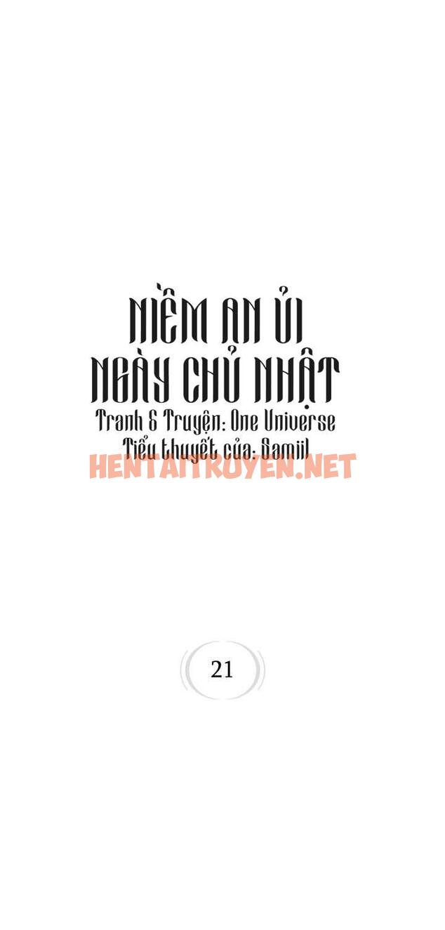 Xem ảnh Niềm An Ủi Ngày Chủ Nhật - Chap 21 - img_002_1673616953 - HentaiTruyenVN.net