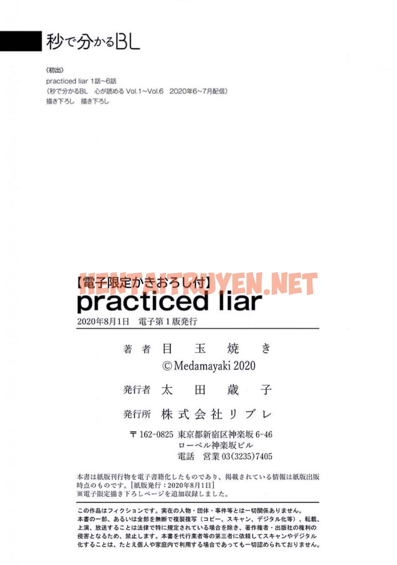 Xem ảnh Practiced Liar - Chap 6.5 - img_015_1631198548 - HentaiTruyen.net