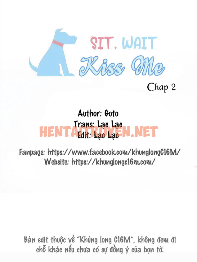 Xem ảnh Sit, Wait, Kiss Me - Chap 2 - img_004_1667986548 - HentaiTruyen.net