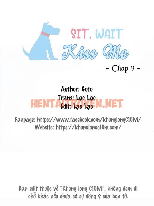 Xem ảnh Sit, Wait, Kiss Me - Chap 9 - img_002_1667986136 - HentaiTruyen.net