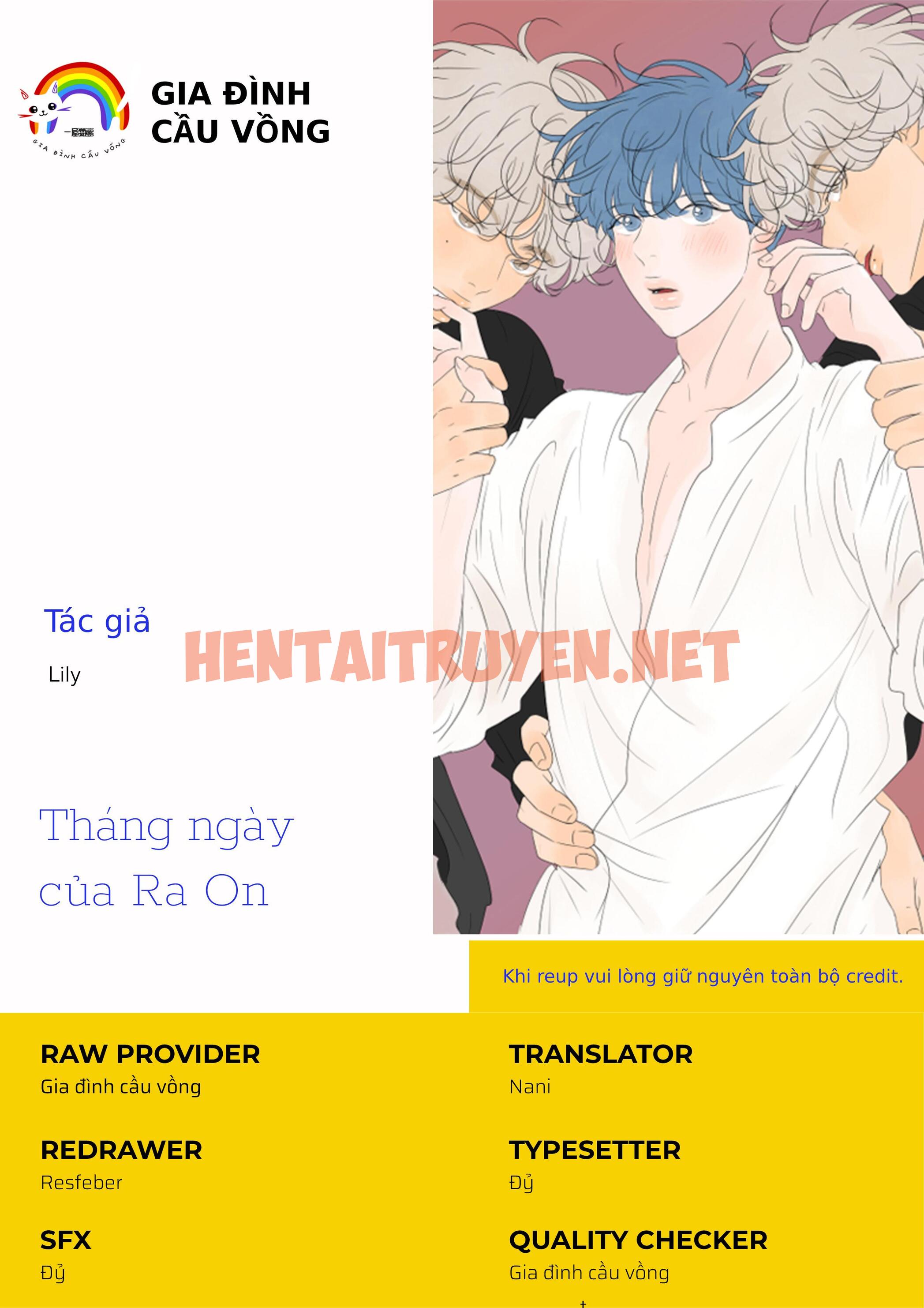 Xem ảnh Tháng Ngày Của Ra On - Chap 3 - img_002_1668456294 - TruyenVN.APP