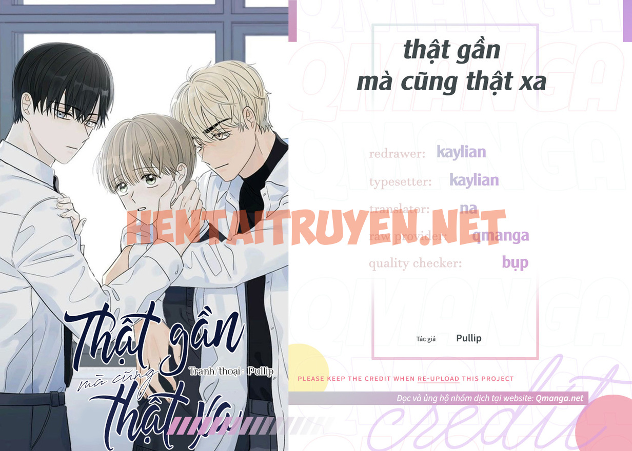 Xem ảnh Thật Gần Mà Cũng Thật Xa - Chap 2 - img_001_1641811174 - HentaiTruyenVN.net