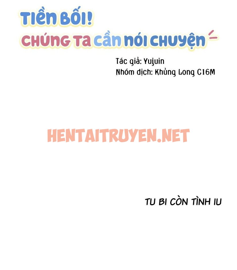 Xem ảnh Tiền Bối, Chúng Ta Cần Nói Chuyện - Chap 20 - img_056_1679974655 - TruyenVN.APP