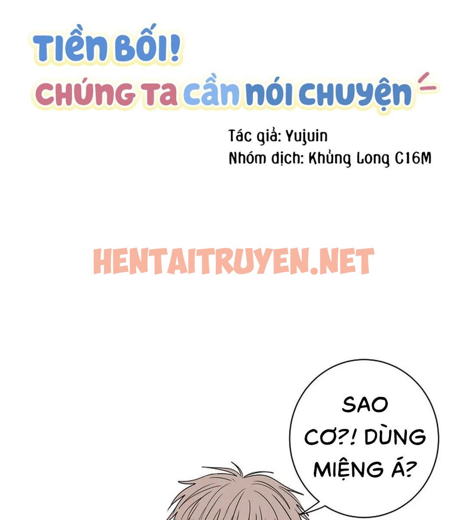 Xem ảnh Tiền Bối, Chúng Ta Cần Nói Chuyện - Chap 26 - img_008_1684376293 - HentaiTruyenVN.net