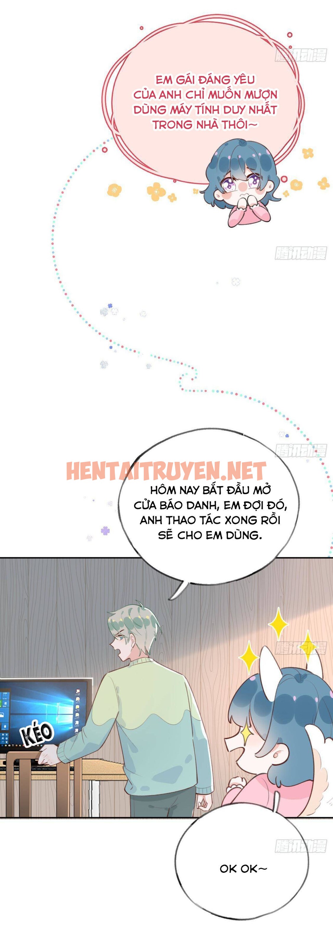 Xem ảnh Tình Yêu Mạng Ngọt Ngào Lật Xe Rồi! - Chap 23 - img_020_1630137235 - HentaiTruyen.net