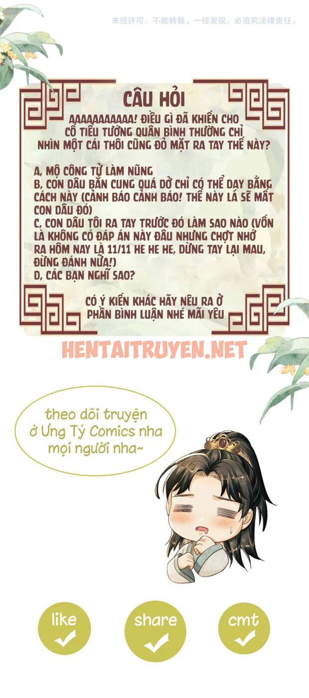 Xem ảnh Tướng Quân Luôn Tự Coi Mình Là Thế Thân - Chap 9 - img_059_1646310300 - HentaiTruyenVN.net