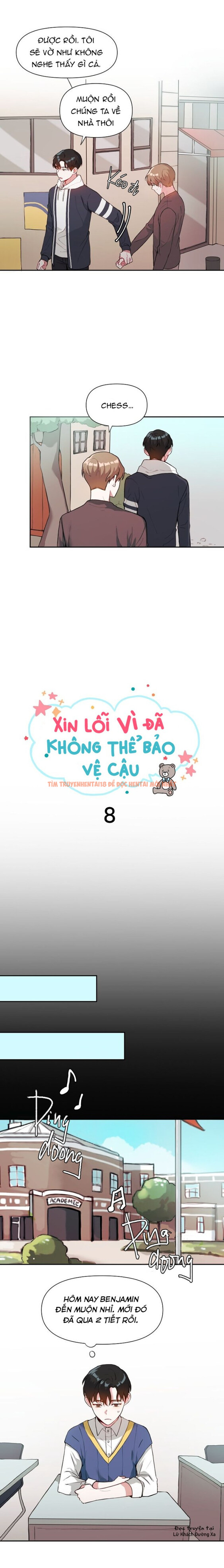 Xem ảnh Xin Lỗi Vì Đã Không Thể Bảo Vệ Cậu - Chap 8 - img_004_1649323242 - HentaiTruyen.net