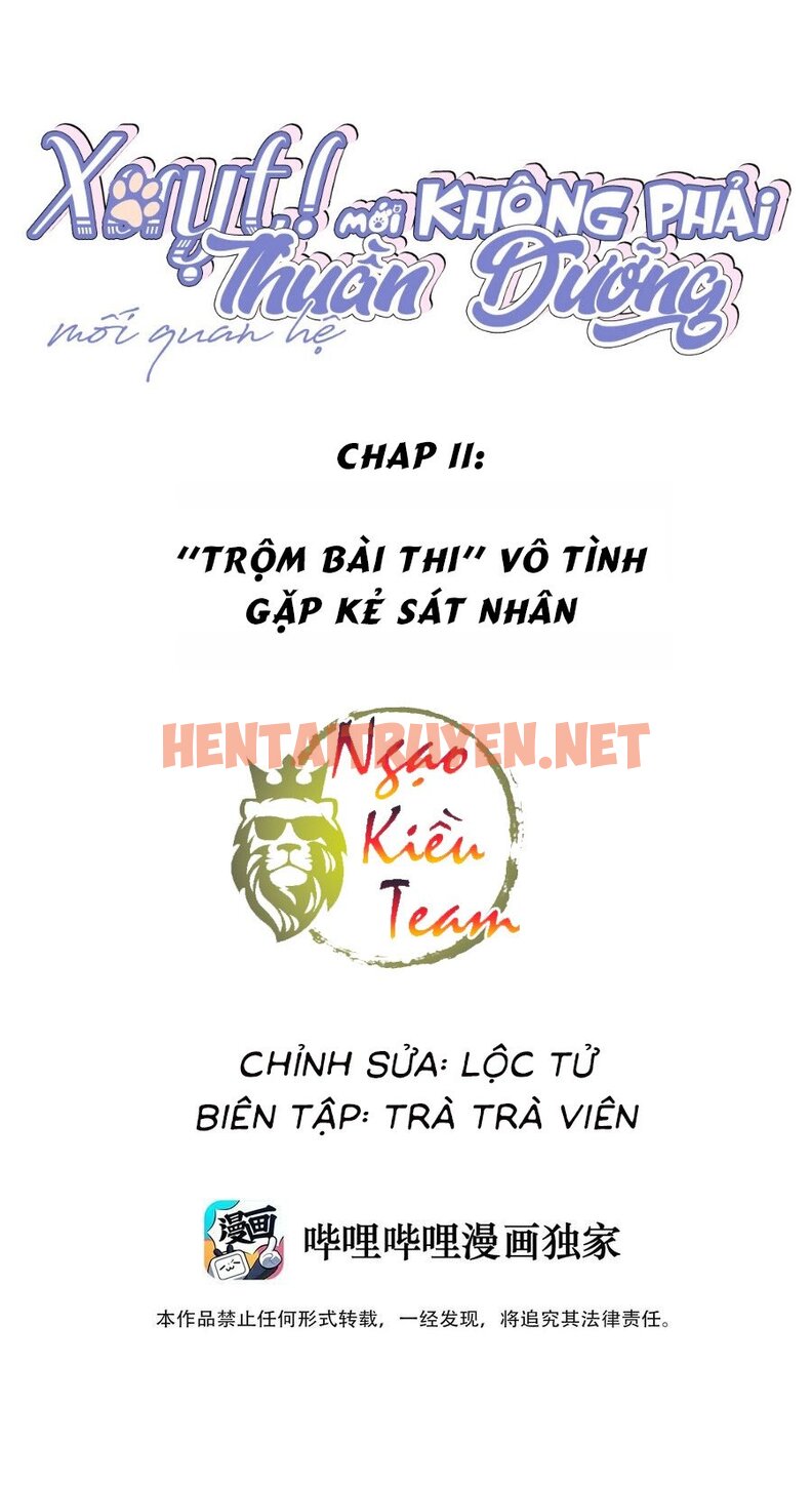 Xem ảnh Xuỵt! Mới Không Phải Mối Quan Hệ Thuần Dưỡng - Chap 11 - img_002_1640755208 - HentaiTruyenVN.net